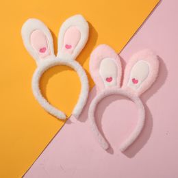 Lovely Fleece Cartoon Bunny Crab Head Hoop for Women Party Holiday Head Wears Princess Girls Festival Headpiece