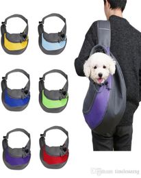 Pet Dog Cat Carrier Shoulder Bag Front Comfort Travels Tote Single Shoulder Bag Puppy Portable Pet Backpack Pet Supplies2777515