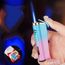 Creative Gradient Butane Iatable Lighter Custom Portable Mini Lighter