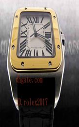 Mens Limited Edition Luxury Mens 100 XL 2 TONE 18K YELLOW GOLD W20072X7 Automatic Mechanical Mens Sport Watches8424493