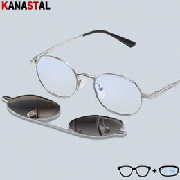 Men Blue Light Blocking Reading Glasses Women Polarised Sunglasses Computer Eyeglasses Frame Optics Prescription Lenses Eyewear 240419