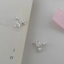 Stud Earrings Bowknot Ear Clip Studs Accessory Elegant Embellishments Rings Jewelry For Women