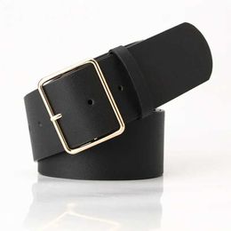 Belts New Fashion 5cm Wide Black Red Leather Female Ladies Belts Hight Waist Waistband Corset Belts for Women Dress Coat Black Green