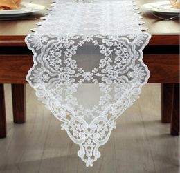 white lace table runner placemat wedding party coffee tablecloth modern luxury home decoration el supplies7504783