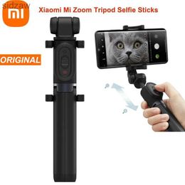 Selfie Monopods Mi Zoom tripod selfie stick with Bluetooth compatible remote foldable extension suitable for Android 360 rotation WX