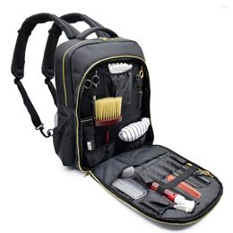 Backpack Barbers Large Capacity Charger Hairstyle Tools Organiser Tool Bags Headphone Ports Barbering Case For Stylist