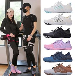 Outdoor swimming shoes wading shoes mens and womens diving shoes cycling mountaineering five finger shoes beach shoes