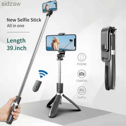 Selfie Monopods Tripod Bluetooth selfie stick folding stand for photo click video wireless stand expandable monopod forios Android foriphone WX