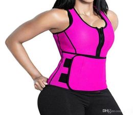 2pcs Waist Cincher Shaper Sweat Vest Trainer Tummy Girdle Control Corset Body Shapersfor Women Plus Size S M L XL XXL 3XL 4XL613111808515