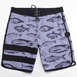 Men's Swimwear Stretchy and Quick-drying Boardshorts Mens Swim Trunks Bermuda Shorts for Surfing Beach Gym Workout E910 Q240429