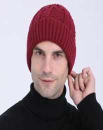 Hats Caps autumn and winter knitted warm cover for men01274906156181291