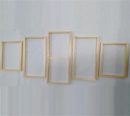 5 Panel Wood Frame Set for Canvas Oil Painting Tool Custom DIY Inner Wooden Wall Art 2112223448867