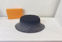Cool men designer bucket hat hip hop letter printed mens designers sun hats high quality fashion women luxury sunhat3036524