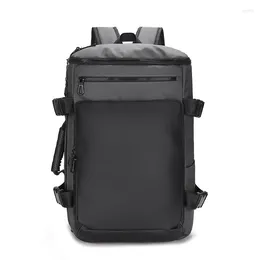 Backpack Large-capacity Fashion Business Laptop Student Outdoo Nylon Cloth Waterproof Travel Male Bag