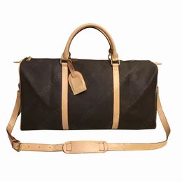 High Quality men duffle bag women travel bags hand luggage travel bag Men's pu leather handbags large cross body bag totes 55260r
