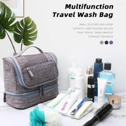 Storage Bags Hangable Wash Bag For Travel Multifunctional Wet Dry Makeup Home El