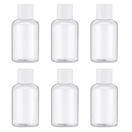 Storage Bottles Clamshell Empty Plastic Travel Clear Containers Lotion Squeeze For Cosmetics