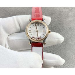 Lady Watch Sier Dial Master Stainless Steel Automatic Mechanical Sapphire Glass Leather Strap Classic Wristwatch