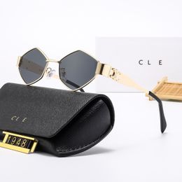 Fashion Designer Sunglasses Luxury CEL Brand Men and Women Small Squeezed Frame Premium UV400 Retro Sunglasses With box Cel1948-FF