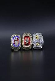Wholesale Men fashion Jewellery 3pcs Pistons ship ring alloy sports fans collection souvenirs Christmas friend gift7314985