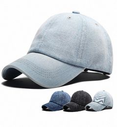 2018 New Denim Ball Caps Fashion Unisex Solid Cap Adjustable Sunblock Hats For Men And Women Customization Caps Baseball Caps GP9o4907938