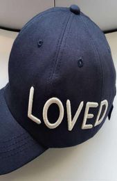 2020 New Retro Love letter Ball Cap Famous Plaid Embroidery Hat High Quality Pure Cotton Baseball Hat Adjustable Dad Hat Leisure G4878102