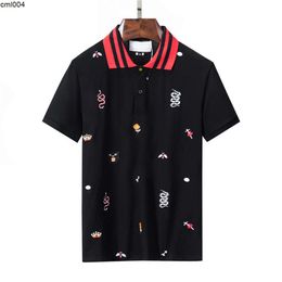 Mens Polo Shirt Designer Man Fashion Horse t Shirts Casual Men Golf Summer Polos Designers Embroidery High Street Trend Top Tee Asian Size Qaq Bqxn