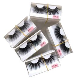 20 styles 25mm 3D Mink Eyelash Eye makeup Mink False lashes Soft Natural Thick Fake Eyelashes Eye Lashes Extension DHL5423912