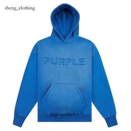 Purple Winter New Designer Hoodie Sweater Men Fashion High Street Style Casual Hoodie Classic Letter Winter Warm And Comfortable Hoodie 957