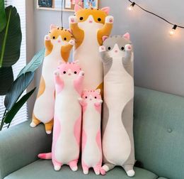 50cm Cute Cat Panda Koala Large Stuffed Animals Plush Toys for Children Girls Soft Long Sleep Pillow Hugs Christmas Gifts FY7755 C7913751