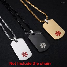 Dog Tag 12pcs/lot Military Army ID Wholesale Personalized Stainless Steel Pendant Rectangle Necklace Jewelry Name Blank Tags