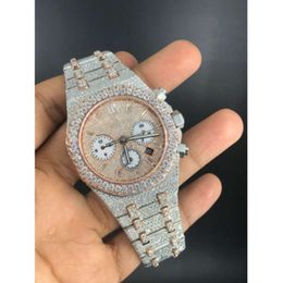 Brand New High Best Quality VVS Lab Grown Fashion Jewellery Iced Out Diamond Watch