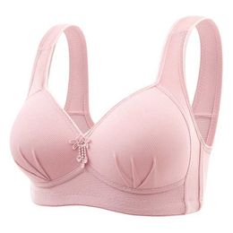 Bras Tnager Multi-size Thin Four-row Button Underwire-fr Bra Gathering Comfortable Breathable Multi-color Beauty Back Underwear Y240426