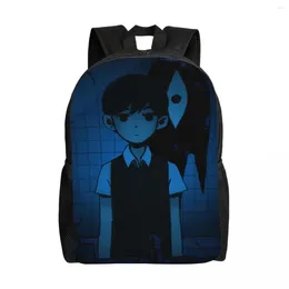 Backpack Customised Omori Video Gaming Backpacks Men Women Fashion Bookbag For College School Bags