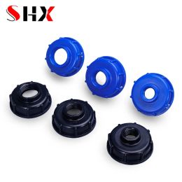 Decorations S60*6 Coarse Thread to 1/2'' 3/4'' 1'' 1.2'' 1.5 IBC Tank Adapter Garden Hose Splitte Fittings for 1000L Water Tank Garden Hose