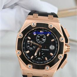 AP Wristwatches Automatic Watches Audemar Pigue Juan Pablo Montoya Rose Gold Limited Edition 500 pieces 26030RO OO D021 UKT0
