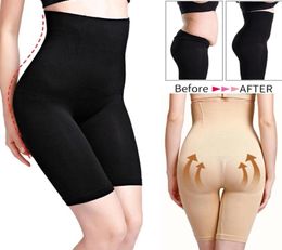Seamless Shapers Underwear High Waisted Body Shaper Shorts Shapewear Tummy Control Women Buttocks Lifter Thigh Slimming Panties9133859
