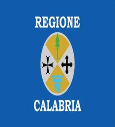 Italy Calabria regione Flag 3ft x 5ft Polyester Banner Flying 150 90cm Custom flag outdoor6840384