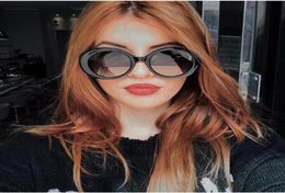 Sunglasses Oversized Round Women 2021 Brand Designer Sun Glases Womans Vintage Retro Oval Big Frame Glasses Shades UV400 CY1555726920