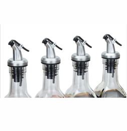 Oil Bottle Stopper ABS Lock Plug Seal Leakproof Food Grade Plastic Nozzle Sprayer Sauce Dispenser Wine Pourers Bar Tools VT19011477096