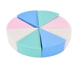 8pcslot Candy Colour Triangle Shaped Makeup Sponge Soft Magic Face Cleaning Cosmetic Puff Cleansing Wash Face Makeup3416573