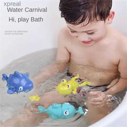 Bath Toys Animal toys small sharks small frogs simulated animals swimming in water toys hair strings shower water toysWX
