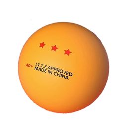 10 Pcs 3Star Table Tennis Ball Pingpong for Indoor Outdoor Competitions 240422