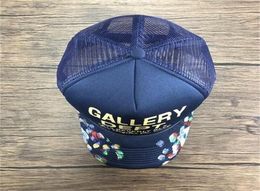 graffiti Gary GP Dept hat mesh Truck Driver Hat casual letter baseball cap for men and women XFKI ope8795386