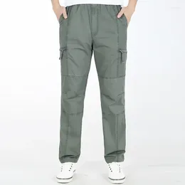 Men's Pants 2024 Clothing Male Summer Loose Army Green Cargo Plus Size XXXL 4XL 5XL 6XL Spring Casual Black Baggy Big Trousers