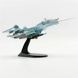 1/100 SU35 Die Cast Aircraft Model Adult Gift Mini Aircraft for Home Living Room Desktop Home Aviation Commemoration 240428