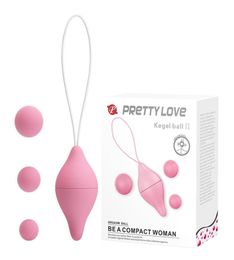 Pretty Love Kegel Ball Vaginal Trainer Smart Love Ball for Vaginal Tight Exercise Sexy Toy Sex Products for women Y18930023054802