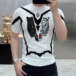 Mens T shirts designer tshirt Printing Beauty Tide Summer Mens Womens Loose T-shirt Short Sleeve High Street Casual Crew Neck t shirts Men Tees asian size M-4XL