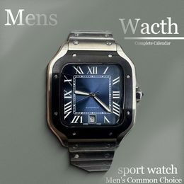 luxurious automatic watch designer mens watches high quality Mechanical Automatic watch box Complete Calendar Stainless Steel Casual automatic sport watch