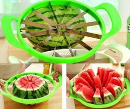 Stainless Steel Watermelon Melon Cutter Cantaloupe Kitchen Slicer Fruit Divider R3622998176